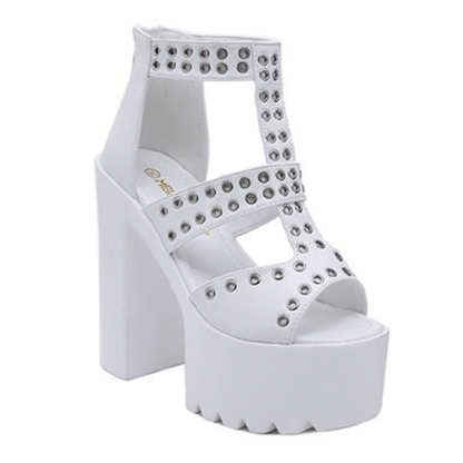 Funki Findz | Shoes | Women's Gothic Summer Platform Sandals