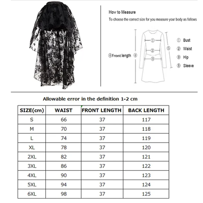 Funki Findz | Dresses | Women's Gothic Punk Corset Skirt Sets