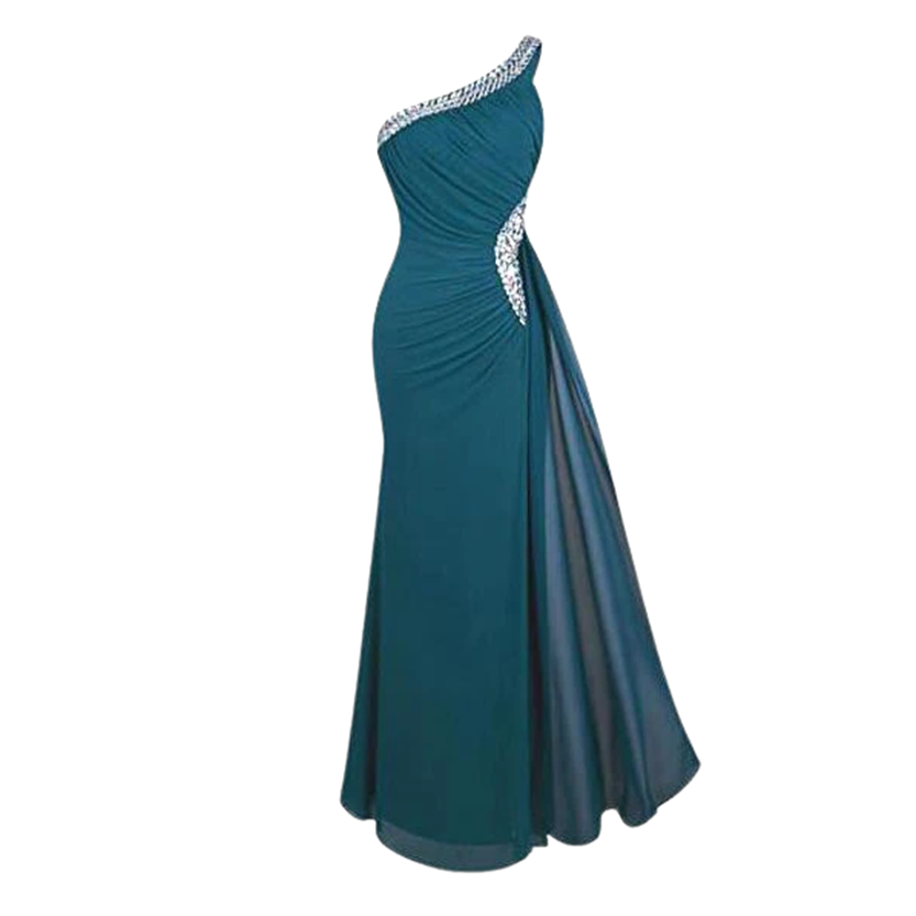 Funki Findz | Dresses | Women's Crystal Beaded Mermaid Dress