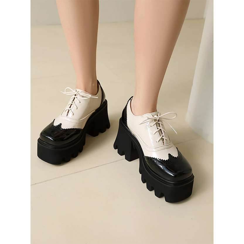 Funki Findz | Shoes | Women's British Walker Chunky Platforms