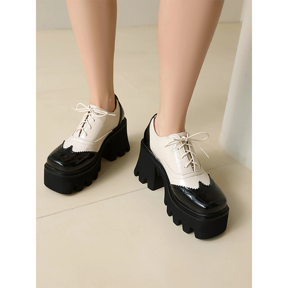 Funki Findz | Shoes | Women's British Walker Chunky Platforms