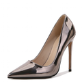 Funki Findz | Shoes | Women's Metallic Classic Pointy Toe Stiletto