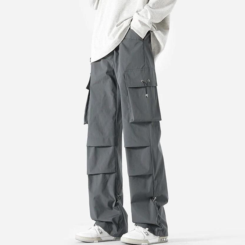 Funki Findz | Pants | Men's Casual Cargo Pants Long Loose Fit