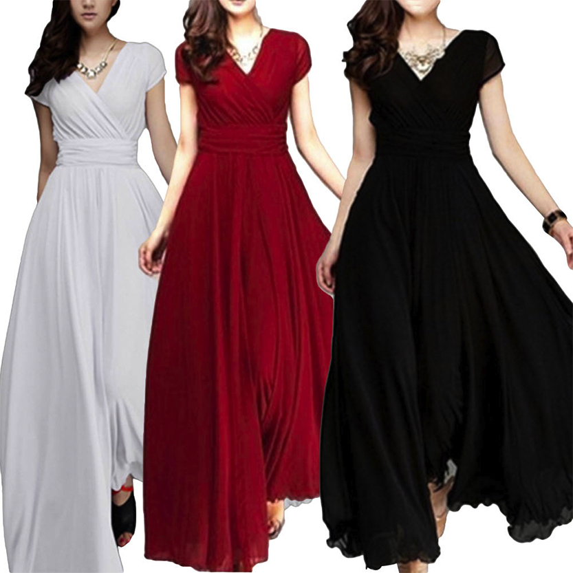 Funki Findz | Dresses | Women's High Waist Maxi Evening Dress