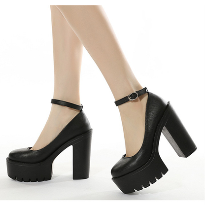 Funki Findz | Shoes | Women's Sexy High Chunky Heel Platforms