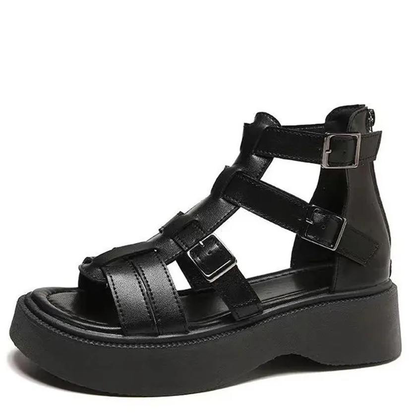 Funki Findz | Shoes | Women's Low Goth Wedge Sandals
