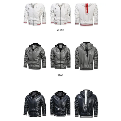 Funki Findz | Jackets | Men's Hooded Windbreak Bomber Jacket