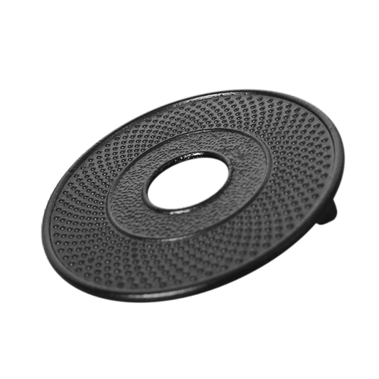 Funki Findz | Trivets | Cast Iron Teapot Trivet Rubber Feet 5.31"