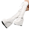 Funki Findz | Boots | Women's High Luxury Gothic Platform Boots