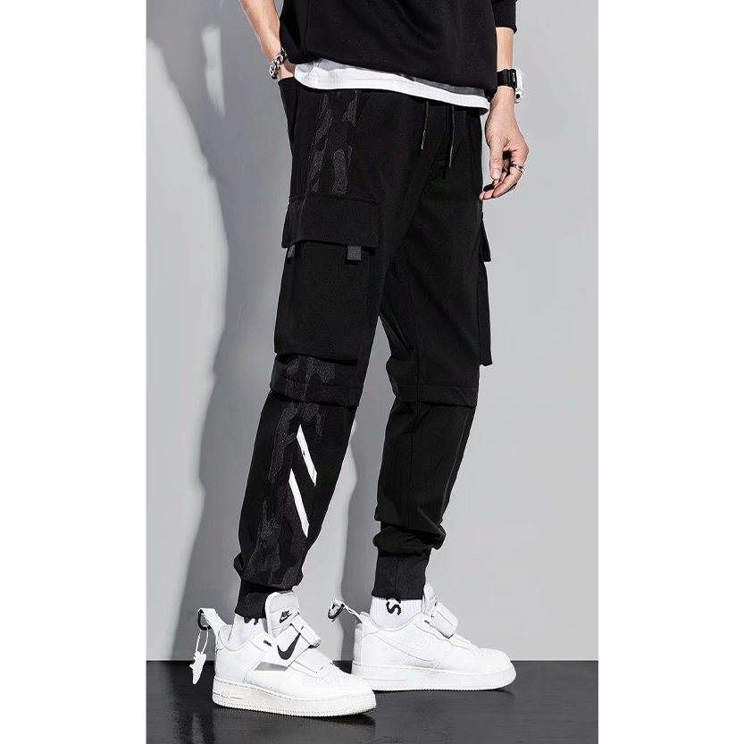 Funki Findz | Pants | Men's Slim Fit Casual Cargo Pants | Joggers