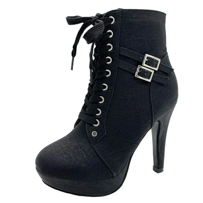 Funki Findz | Boots | Women's High Heel Platform Ankle Boots