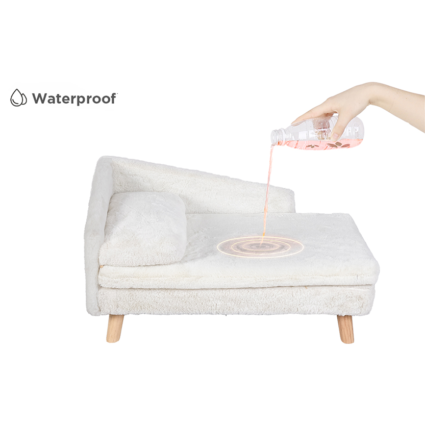 Funki Findz | Pet Beds | Luxury Dog Cat Raised Chaise Lounge