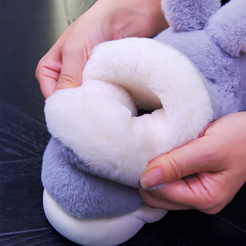 Funki Findz | Shoes | Women's Cute Alaskan Dog Warm Slippers