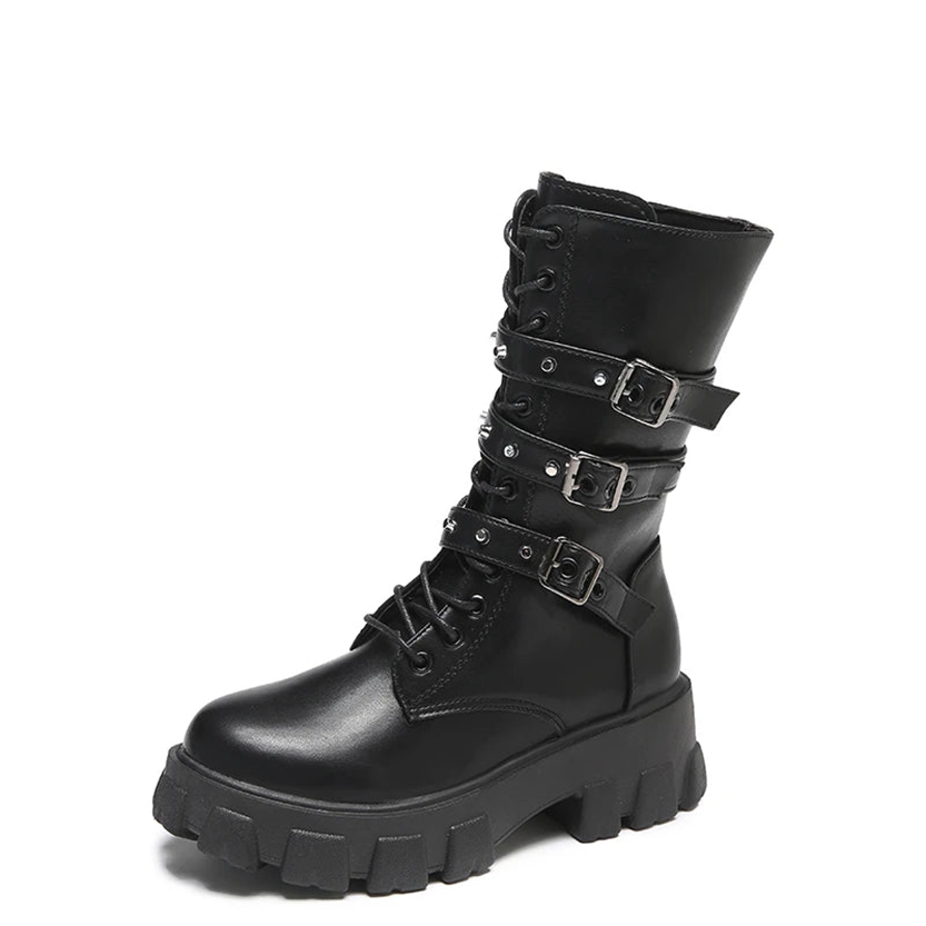 Funki Findz | Boots | Women's Gothic Platform Combat Boots