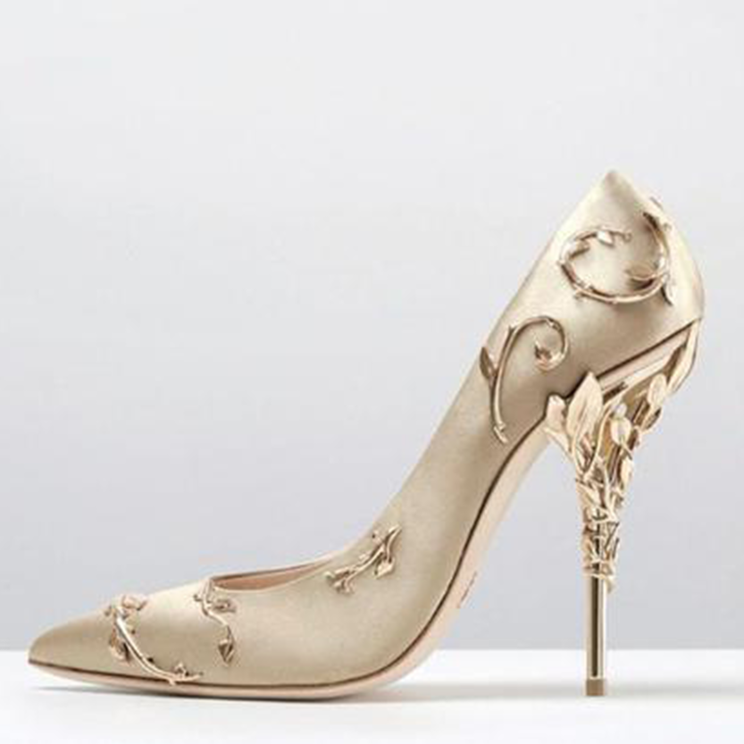 Funki Findz | Shoes | Women's Elegant Silk Formal Prom Stilettos