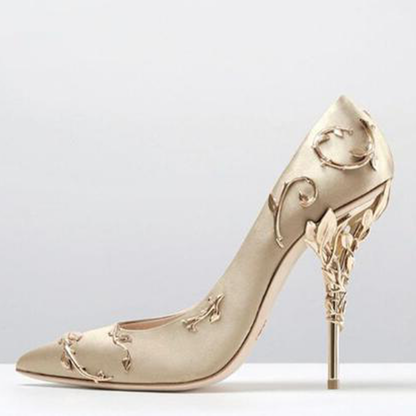 Funki Findz | Shoes | Women's Elegant Silk Formal Prom Stilettos