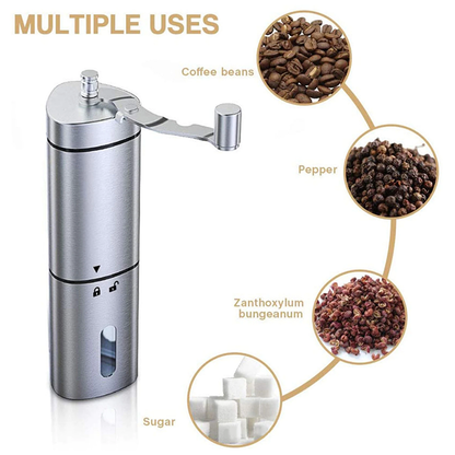 Funki Findz | Coffee Grinder | Stainless Steel Portable Coffee Mill