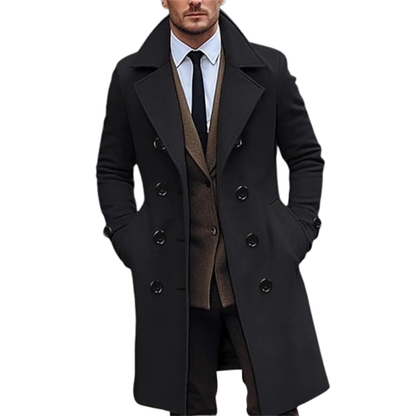 Funki Findz | Jackets | Men's Large Button Business Overcoat