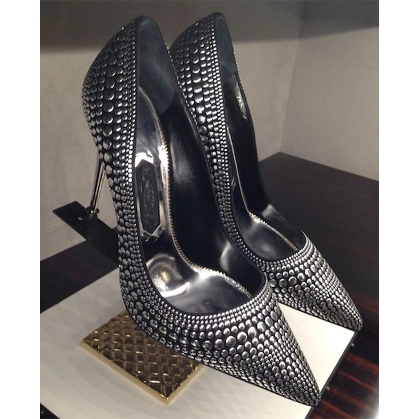 Funki Findz | Shoes | Women's Luxury Metallic Designer Slip-Ons