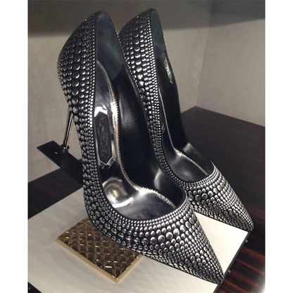 Funki Findz | Shoes | Women's Luxury Metallic Designer Slip-Ons