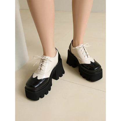 Funki Findz | Shoes | Women's British Walker Chunky Platforms