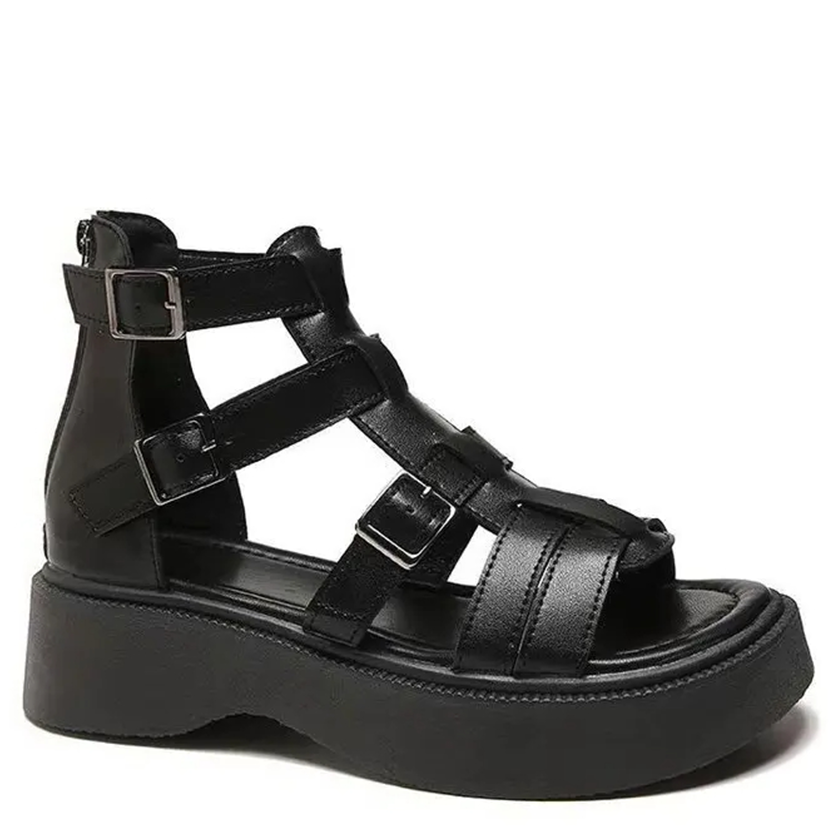 Funki Findz | Shoes | Women's Low Goth Wedge Sandals
