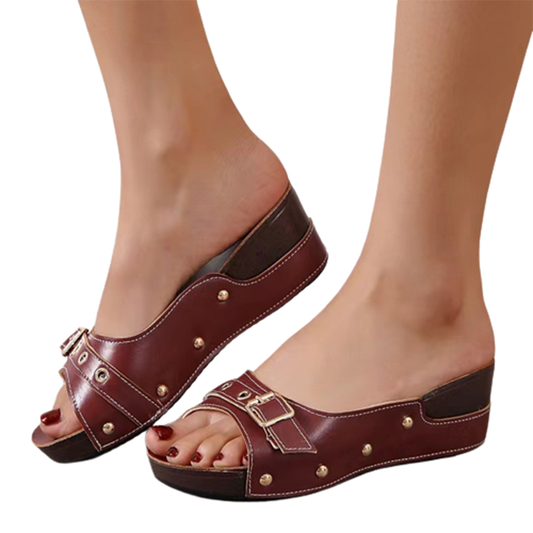 Funki Findz | Shoes | Women's Flat Slip On Slides | Sandals
