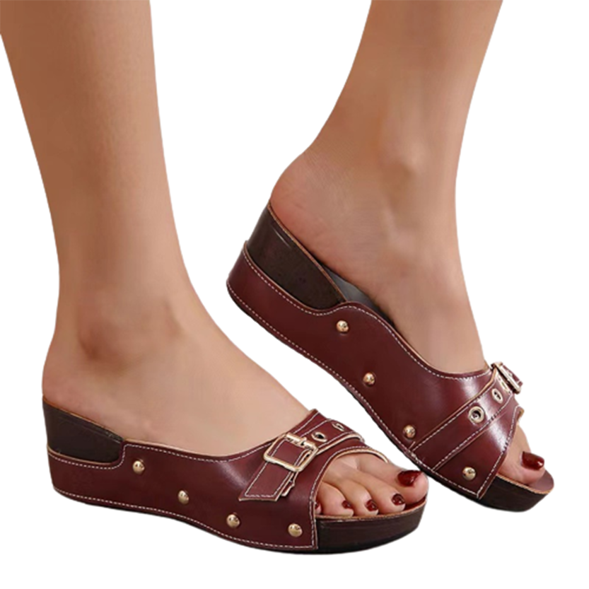 Funki Findz | Shoes | Women's Flat Slip On Slides | Sandals