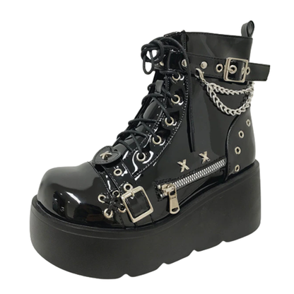 Funki Findz | Boots | Women's New Gothic Style Platform Boots
