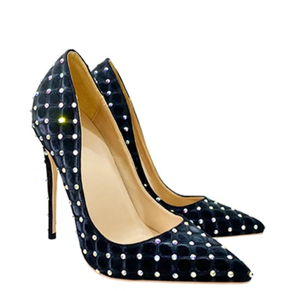 Funki Findz | Shoes | Women's Beaded Crystal Luxury Stilettos