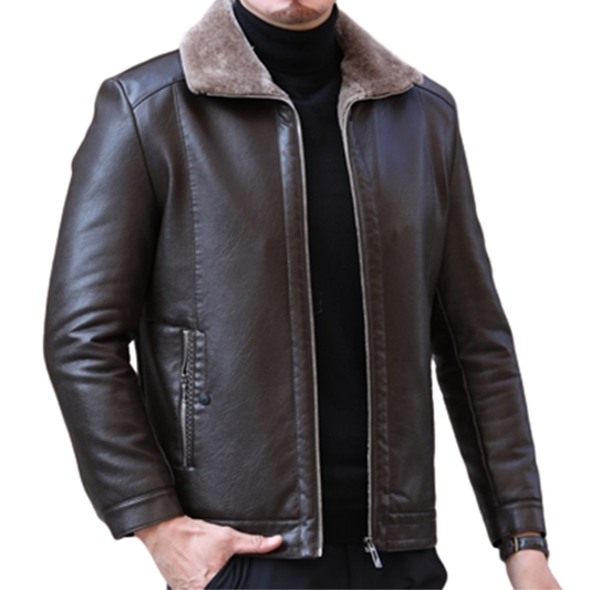 Funki Findz | Jackets | Men's Leather Luxury Sheepskin Jacket