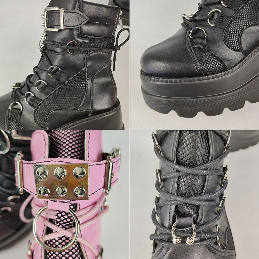 Funki Findz | Boots | Women's New Gothic Style Platform Boots
