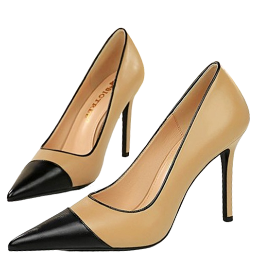 Funki Findz | Shoes | Women's Leather Pointed Toe High Heels