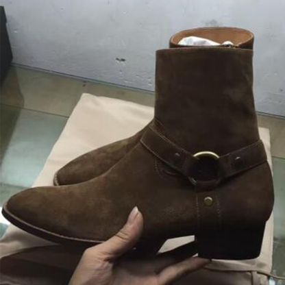 Funki Findz | Boots | Men's Vintage Chelsea Boots | Real Leather