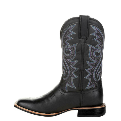 Funki Findz | Boots | Men's Mid-calf Embroidered Cowboy Boot