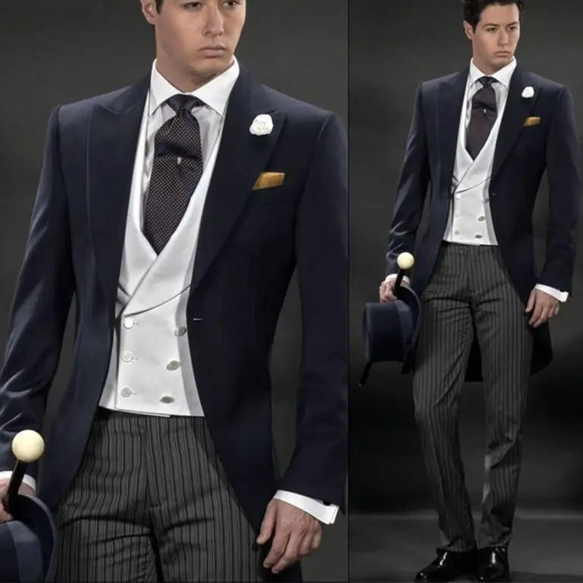 Funki Findz | Suits | Men's 3 Pcs Tailored Wedding Morning Suit