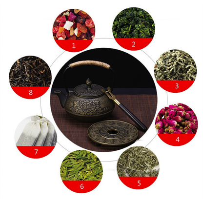Funki Findz | Teapots | Japanese Style Cast Iron Teapot + Infuser 900ml