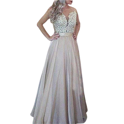 Funki Findz | Dresses | Women's Chiffon Beaded Prom Dress
