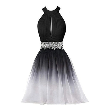 Funki Findz | Dresses | Women's Chiffon Short Cocktail Dress