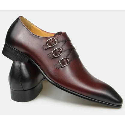 Funki Findz | Shoes | Men's Genuine Leather Pointed Toe Shoes