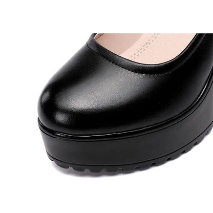 Funki Findz | Shoes | Women's Luxury Leather High Mary Janes
