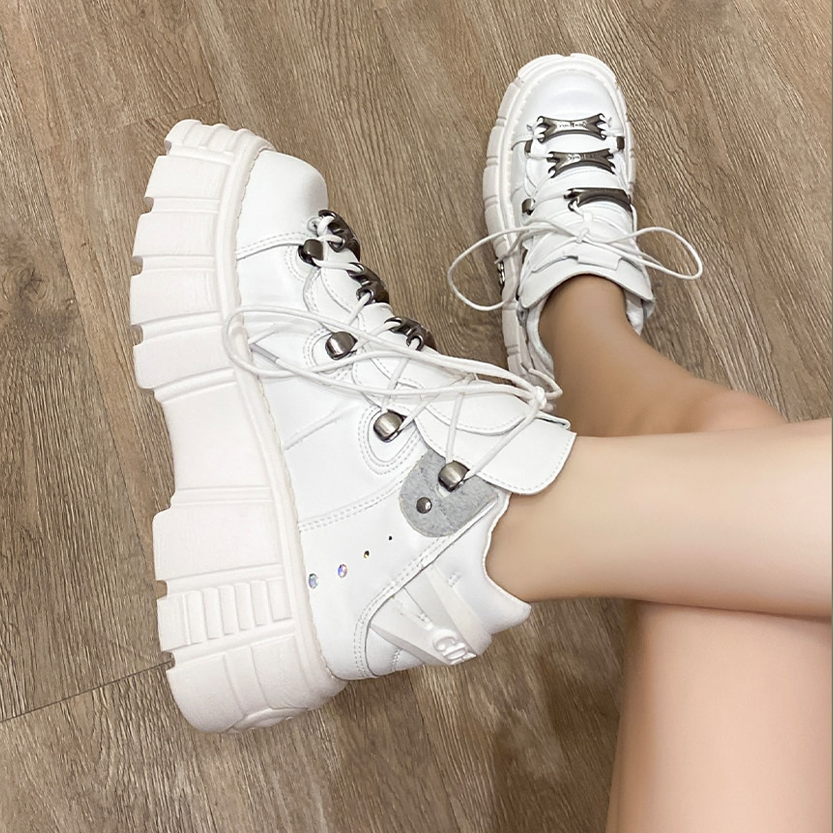 Funki Findz | Shoes | Women's Gothic Punk Platform Sneakers