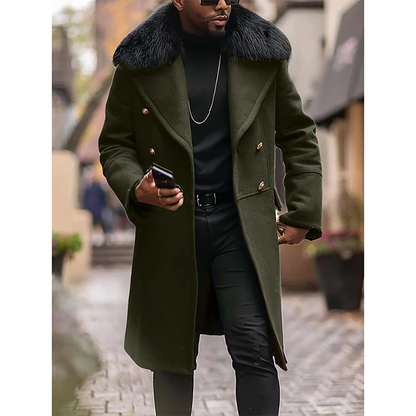Funki Findz | Jackets | Men's Winter Faux Fur Woolen Coats