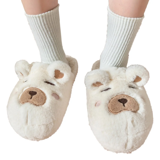Funki Findz | Shoes | Women's Cute Novelty Funny Bear Slippers