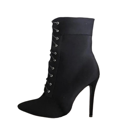 Funki Findz | Boots | Women's Pointed Toe Stiletto Short Boots
