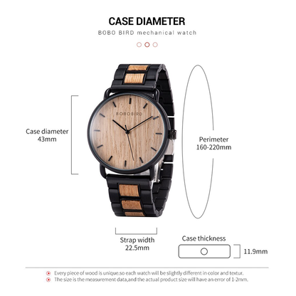 Funki Findz | Watches | Men's Wood Quartz Wristwatch | Gift