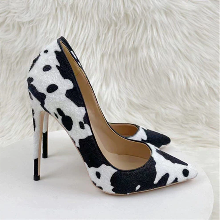 Funki Findz | Shoes | Women's High Animal Print Stilettos | Flock