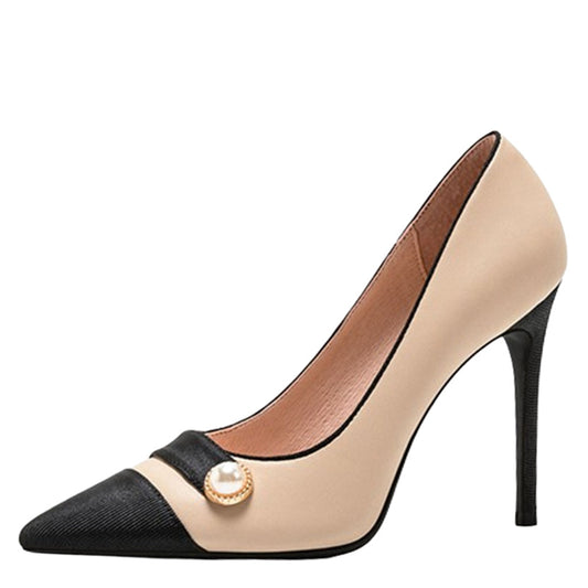 Funki Findz | Shoes | Women's Luxury Pearl Buttoned Stilettos