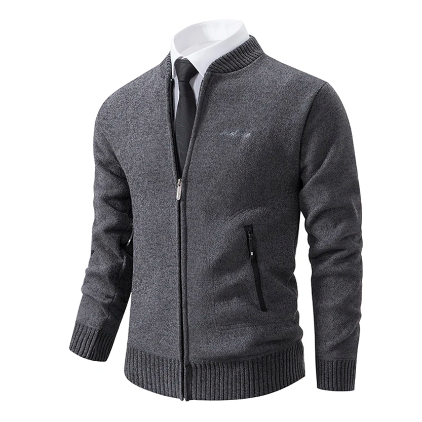 Funki Findz | Sweaters | Men's Casual Stand Up Collar Cardigans