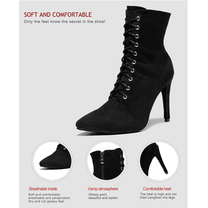 Funki Findz | Boots | Women's Sexy Stiletto Latin Dance Boots